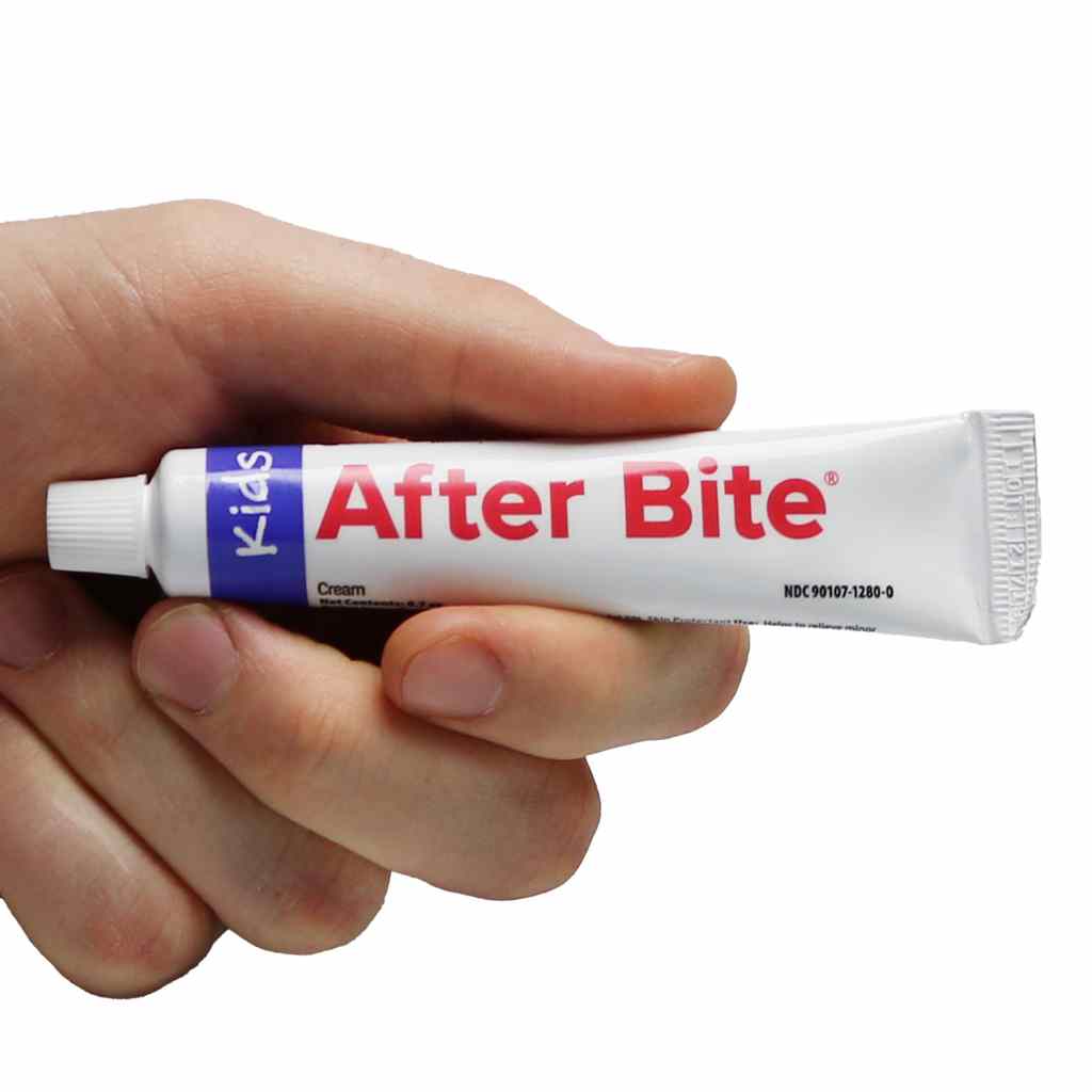 After Bite Kids hand holding tube