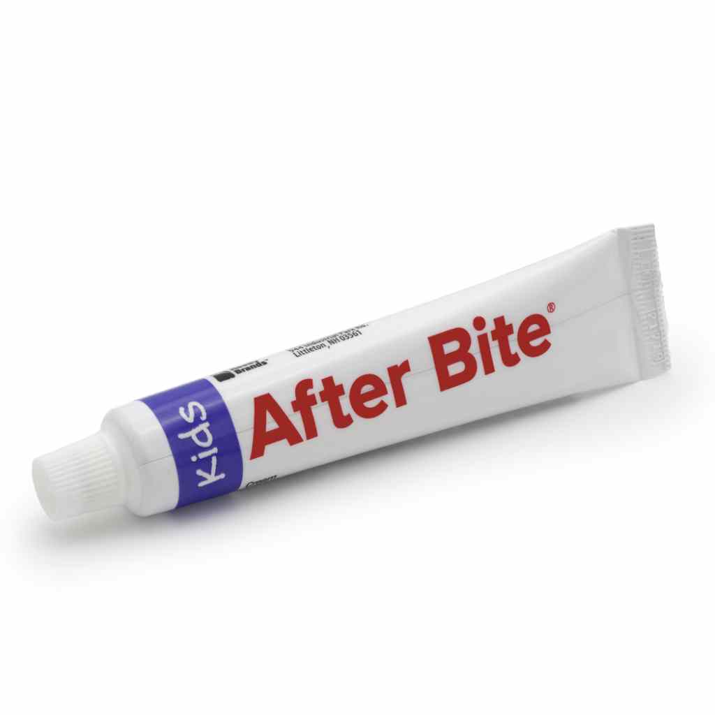After Bite Kids tube on white